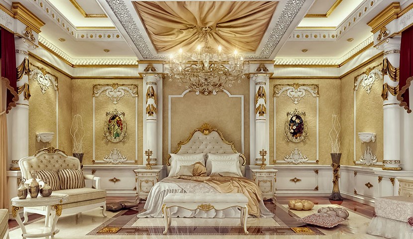 دکوراسیون اتاق خواب کلاسیک