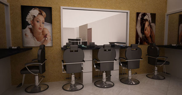 تاثیر ایجاد اتاق عروس در زیبایی دکوراسیون آرایشگاه زنانه ایرانی