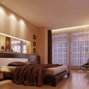 دکوراسیون اتاق خواب با رنگ قهوه‌ای و ترکیب با رنگ‌های دیگر (1)