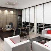 طراحی داخلی دفتر کار، شیک و مدرن
